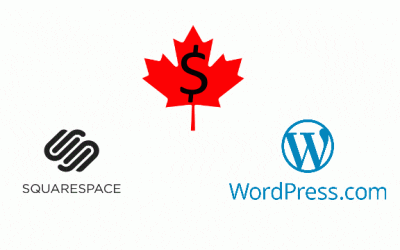 SquareSpace vs Wordpress.com: Canadian Cost Analysis 2020
