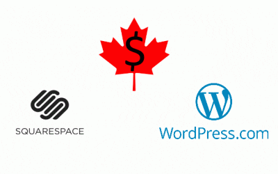 SquareSpace vs WordPress.com: Canadian Cost Analysis 2020