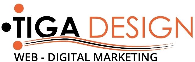 Tiga Design Web Digital Marketing Logo